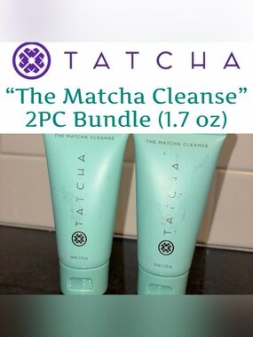Tatcha - “The Matcha Cleanse” Daily Gel Cleanse 2PC Bundle (1.7 oz) - New